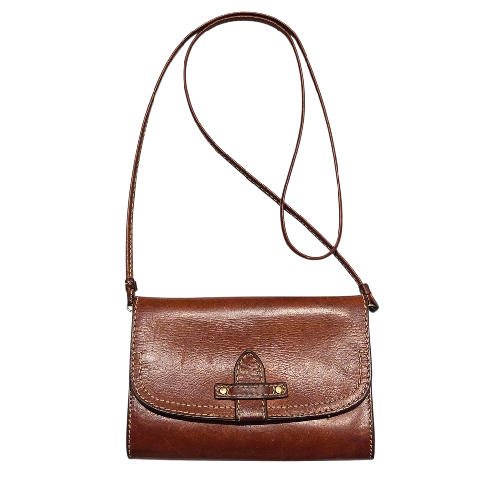 Frye Olivia Wallet Crossbody Bag Leather